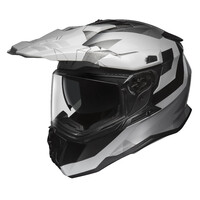 M2R Hybrid Orion PC-6 Matte White/Silver/Black Helmet