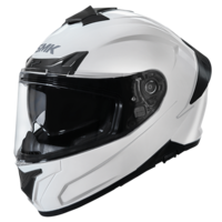 SMK Typhoon White Helmet