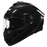 SMK Typhoon Black Helmet