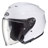 HJC I30 Metal Pearl White Helmet