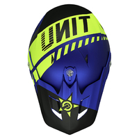 M2R Replacement Peak for EXO Helmet Unit Chaser PC-2F Blue