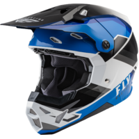FLY Formula CP Rush Black/Blue/White Youth Helmet