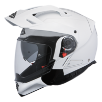 SMK Hybrid Evo White Helmet