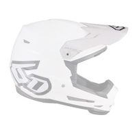 6D Replacement Peak for ATR-2Y Youth Helmet Solid Gloss White