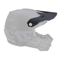 6D Replacement Peak for ATR-2 Helmet Helo Limited Edition Black/Grey