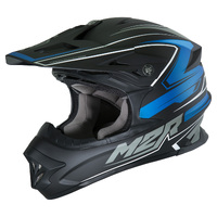 M2R EXO Rush PC-2F Matte Blue Helmet