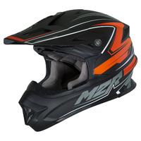 M2R EXO Rush PC-8F Matte Orange Helmet