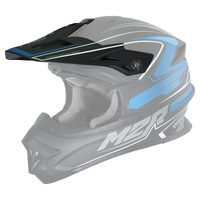 M2R Replacement Peak for EXO Rush PC-2F Blue Helmet