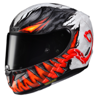 HJC RPHA 11 Helmet Anti Venom Marvel MC-1SF
