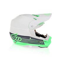6D ATR-1 Split Neon Green Helmet