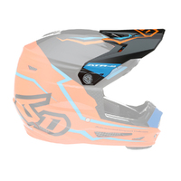 6D Helmets Replacement Peak for ATR-2Y Youth Helmet Element Neon Orange