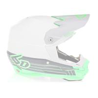 6D Helmets Replacement Peak for ATR-1 Helmet Split Neon Green