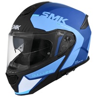 SMK Gullwing Kresto Matte Blue/White MA551 Modular Helmet