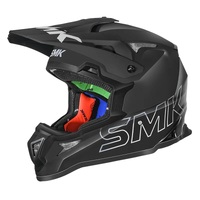 SMK Allterra Matte Black Helmet