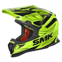 SMK Allterra Slope Yellow/Black GL420 Helmet