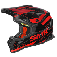 SMK Allterra Slope Black/Red Helmet