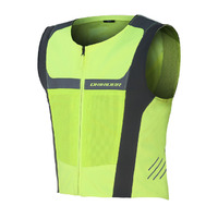 DriRider Neon Hi-Visibility Vest Fluro Yellow Mesh