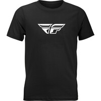 FLY Racing F-Wing Youth Tee Black