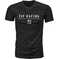 FLY Racing Pursuit Youth Tee Black