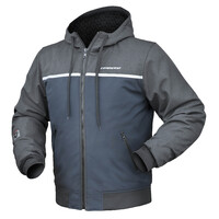 DriRider Legion Navy/Grey Textile Hoodie Jacket