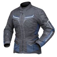 DriRider Apex 5 Airflow Black/Atlantic Blue Womens Textile Jacket