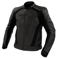 Argon Descent Stealth Perforated Leather Jacket