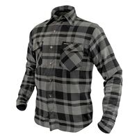 Argon Savage Black/Grey Flanno Textile Jacket