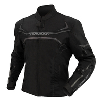 DriRider Origin Black/Black Textile Jacket [Size:XL]