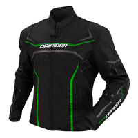 DriRider Origin Textile Jacket Black/Green