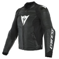 Dainese Sport Pro Black/White Leather Jacket