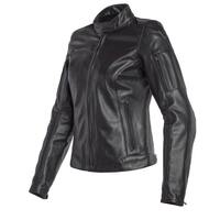 Dainese Nikita 2 Lady Black Womens Leather Jacket