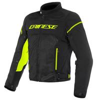 Dainese Air Frame D1 Textile Jacket Black/Black/Fluro-Yellow