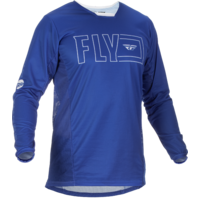 FLY Racing 2022 Kinetic Jersey Fuel Blue/White