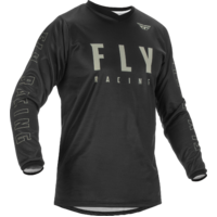 FLY 2022 F-16 Black/Grey Youth Jersey