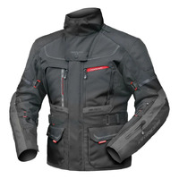 DriRider Vortex Adventure 2 All Season Black Textile Jacket [Size:XL]