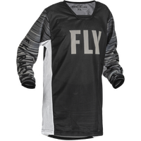 FLY 2022.5 Kinetic Mesh Black/White/Grey Youth Jersey