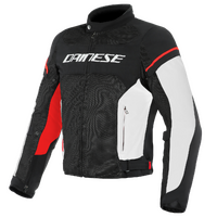 Dainese Air Frame D1 Black/White/Red Textile Jacket