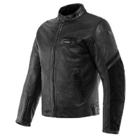 Dainese Merak Black Leather Jacket