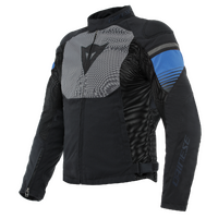 Dainese Air Fast Tex Black/Gray/Racing Blue Textile Jacket