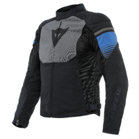 Dainese Air Fast Tex Black/Gray/Racing Blue Textile Jacket