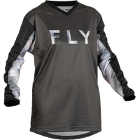 FLY 2023 F-16 Black/Grey Womens Jersey