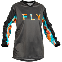 FLY 2023 F-16 Grey/Pink/Blue Womens Jersey