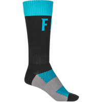 FLY MX Blue/Black Pro Socks