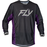FLY 2023 Kinetic Mesh Rave Black/Purple/Silver Jersey