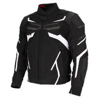 DriRider Climate Exo 4 Black/White Textile Jacket