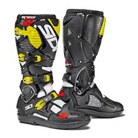 Sidi Crossfire 3 Boots White/Black/Fluro Yellow