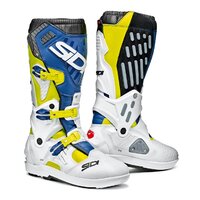 Sidi Atojo SRS Boots Fluro Yellow/White/Blue