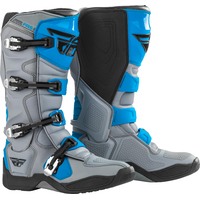 FLY Racing FR5 Boots Grey/Blue