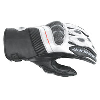 DriRider Speed 2 Short Cuff Black/White Gloves
