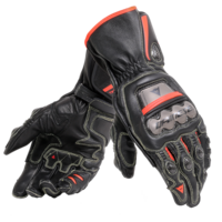 Dainese Full Metal 6 Black/Black/Fluro Red Gloves